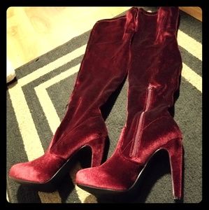 MUST HAVE Over The Knee High Suede Boots!